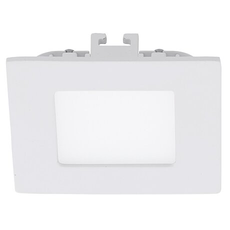 Zápustné LED svítidlo FUEVA1 94045 teplá bílá 85x85mm