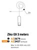 Závěs Ziko G9 3 meters AZ3457 pro svítidla Ziko Azzardo