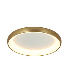 Stropní LED světlo 2058 Zambelis zlaté pr. 80cm stmívatelné