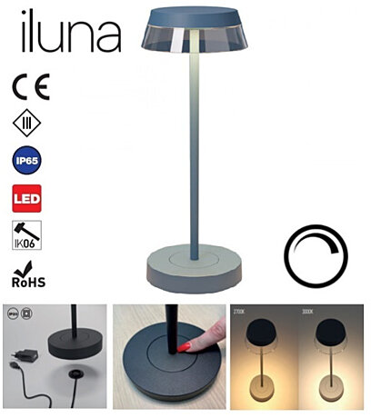 Stmívatelná LED lampička Iluna 90310 Redo Group
