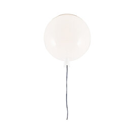 Závěsný balonek 3218-3 v.33cm bílý