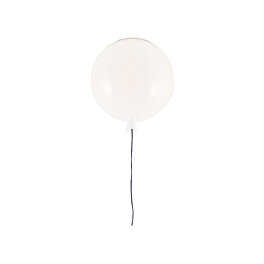 Závěsný balonek 3218-2 v.27cm bílý