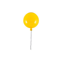 Závěsný balonek 3218-1 v.22cm žlutý