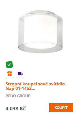 Kupelnové svítidlo Naji 01-1452