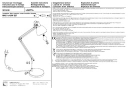Montažní list Italské LED světlo 8196 bílé Linea Light TU-V 1m