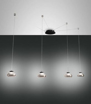 Montažní list Italské LED světlo 3547-49-126 Arabella Fabas kouřové