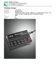 Montažní list Nabíjecí stanice na USB port 3746-50-101