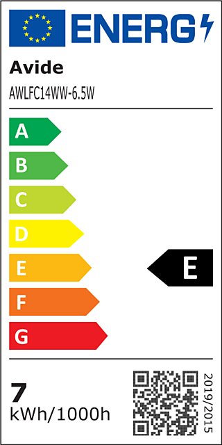 Energetický štítek AV_AWLFC14WW-6.5W