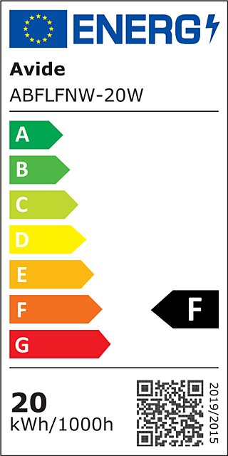 Energetický štítek AV_ABFLFNW-20W