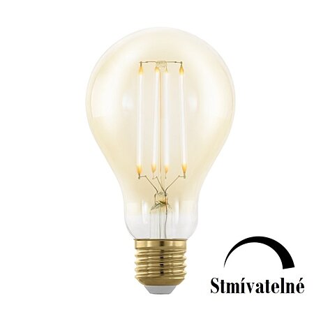 LED žárovka E27 4W 1700K Eglo 11691 extra teplá, stmívatelná