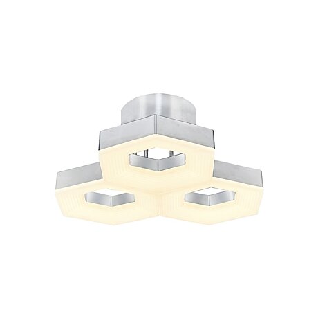Stropní LED svítidlo Ozcan 5659-3Y chrome