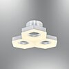 Stropní LED svítidlo Ozcan 5659-3Y chrome