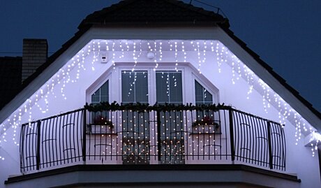Hight-profi prodlužovací LED rampouchy, denní bílá, 56LED, 2m