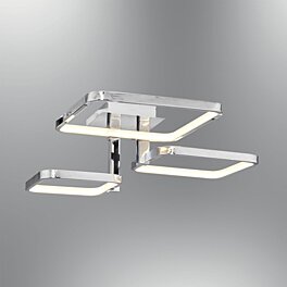 Stropní LED svítidlo Ozcan 5637-3A chrome