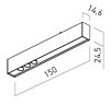LED spot STMRS33WW SP do lišt z řady XTRIM S