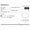 Nástěnné LED svítidlo Cremona M AZ2182 Azzardo