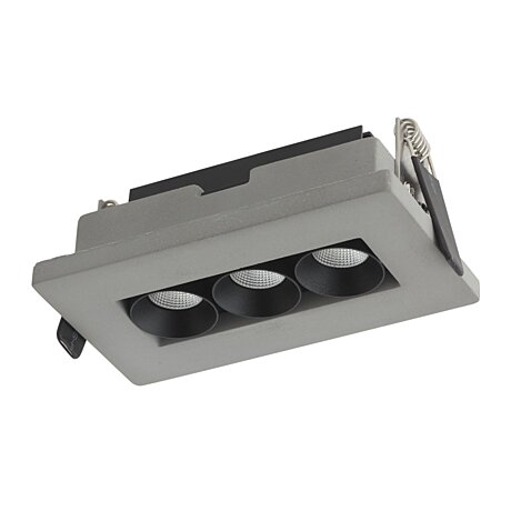 Vestavné cementové LED svítidlo XSTONE MINI STN01WW CM/MBK do sádrokartonových stropů