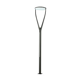 Pouliční LED lampa XVEGA 3000K VG01WW DG s kytím IP65