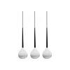 Závěsné svítidlo Azzardo Aga 3 AZ1065 white/black