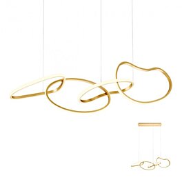 LED světlo Bias 01-2595 Redo Group matně zlaté vystavený kus