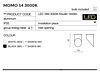 Bodové LED svítidlo Momo 14 AZ2283 Azzardo