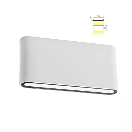 Nástěnné LED svítidlo Pocket 9622 matná bílá Redo Group