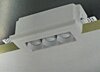 Vestavné sádrové LED svítidlo XSTONE MINI STN02WW GP/MBK do sádrokartonových stropů