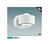 Nástěnné LED svítidlo ONO 2 Eglo 96048