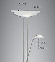 Náhradní sklo GL-861