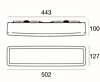Nástěnné světlo LED MyWhite 7810 bílé IP65