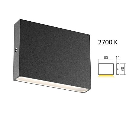 Venkovní světlo Zipper 91084 Redo group 2700K