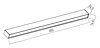 LED spot STMRS01WW OP do lišt z řady XTRIM S