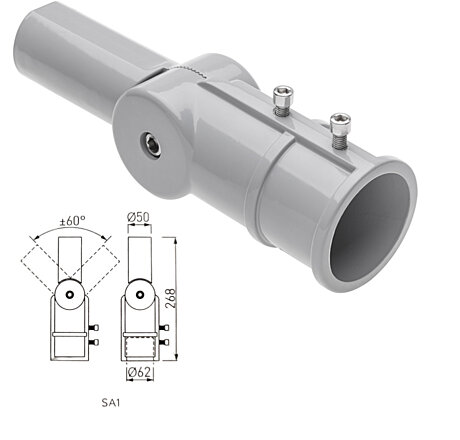 Adapter pro uchycení pouličních lamp Parker III SA1