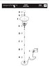 Stojací lampa EU5222AB