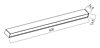 LED spot STMRS02WW OP do lišt z řady XTRIM S