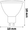 LED žárovka ABGU10WW-7W-HL Avide 7W GU10 WW 3000K 900lm