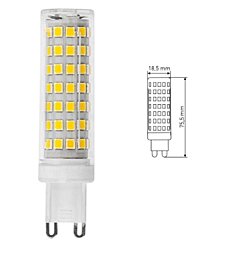 LED žárovka G9 GTV LD-G9P95W0-30 teplá bílá 900lm