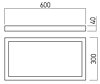 Stropní LED panel XPLANET SURFACE 4000K PTS3060NW MWH, IP40
