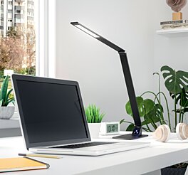 Italská LED lampička Fabas 3265-30-101 Wasp stmívatelná, USB