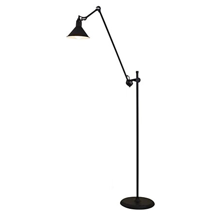Stojací lampa 6581L černý kov  1,6m
