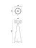 Lampa Inge 01-1843 1,48m Redo Group
