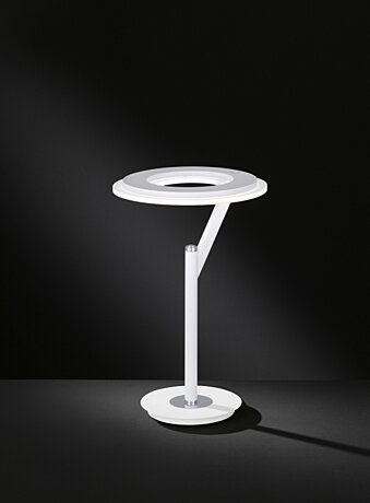 Stmívatelná lampa CLARC 1x LED 20 W bílá/chrom