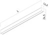 LED spot STMRS02UWW OP 2700K do lišt z řady XTRIM S