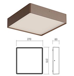 Venkovní světlo Nox 91055 Corten 27x27 Redo group
