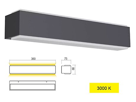 Venkovní světlo 90407 Redo group 38cm Dash