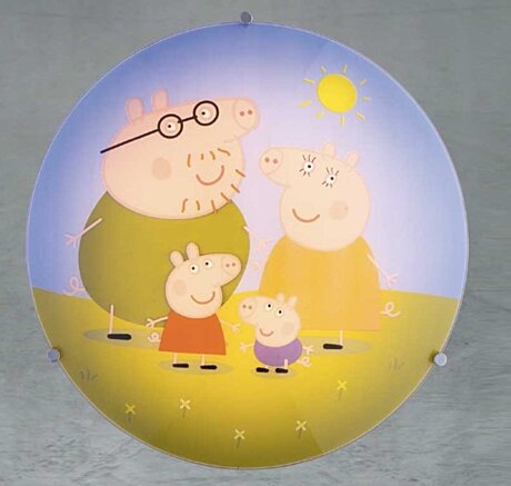 Italské světlo LAM Peppa Pig GD 0202/PL30 průměr 30cm