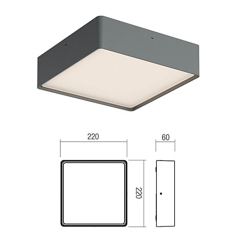 Venkovní světlo 91050 Nox 22x22 Redo group