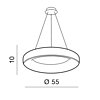 Závěsné LED svítidlo Sovana PENDANT 55 CCT LED AZ2728 Azzardo