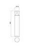 LED sloupek 90161 Palace 3000K Redo Group