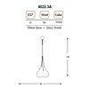 Závěsné svítidlo Ozcan 4022-3A mixed